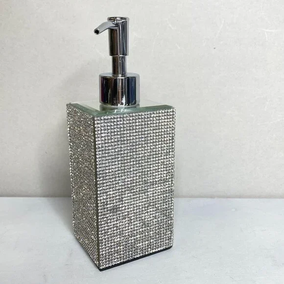 Bella Lux Full Rhinestone Diamond Soap Dispenser - Picture 3 of 6